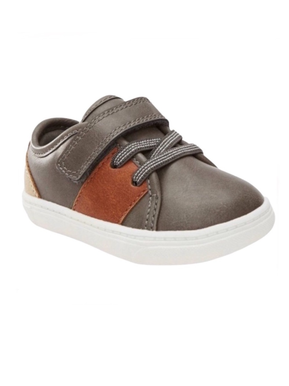 Just One You by Carter’s Baby Boys Faux Lace Up Slip on Sneakers